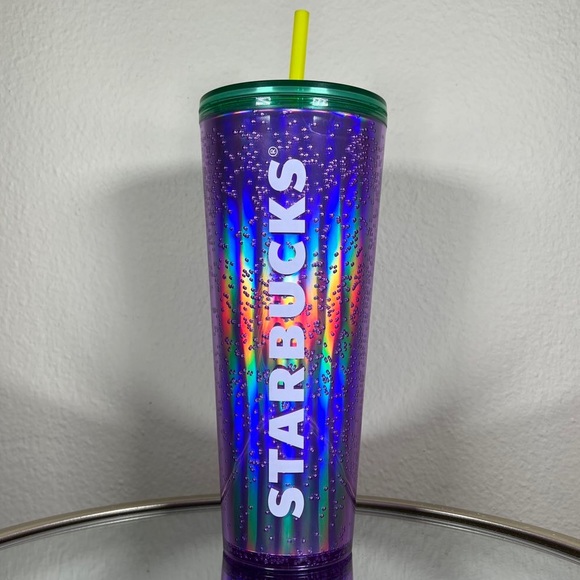 Starbucks Back To School Purple Bubble Icon Tumbler